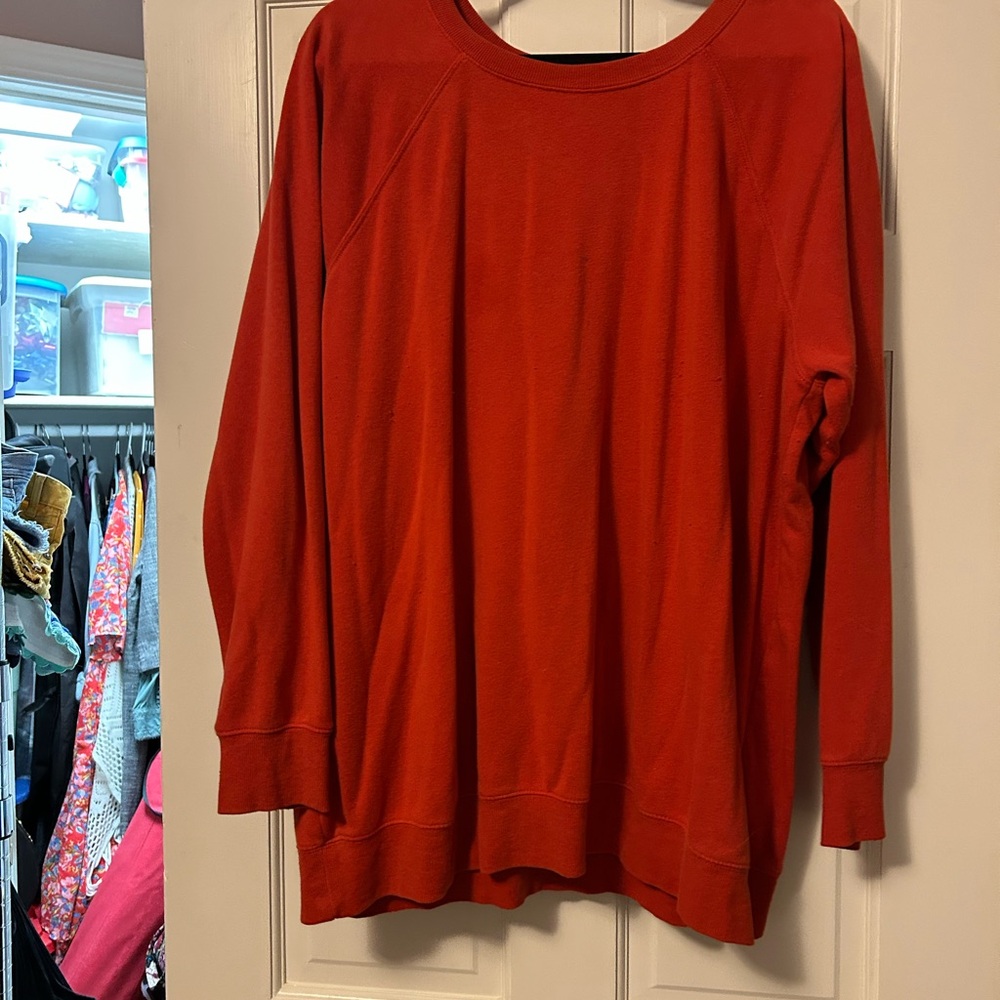 Orange Crew Pullover - image 1